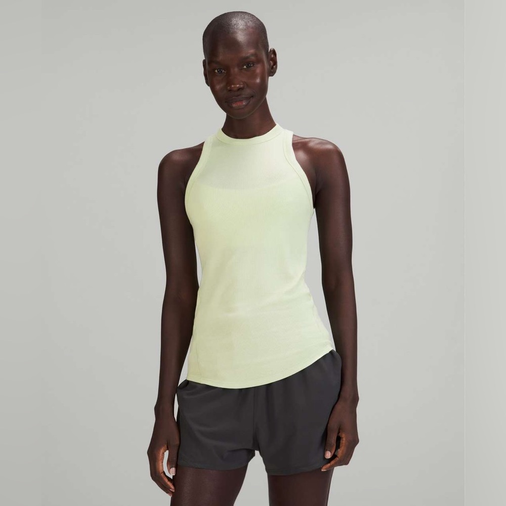 Lululemon Hold Tight Tank Top size 2 Creamy Mint CRMM